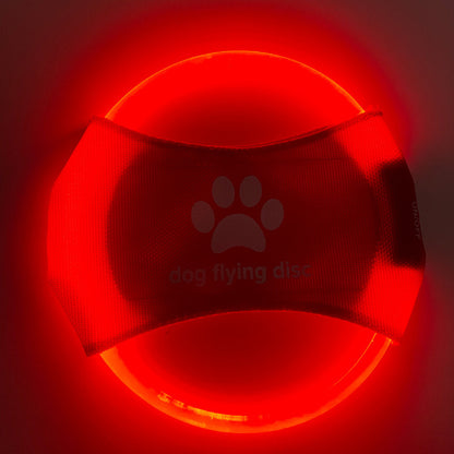 LED Leucht-Frisbee für Hunde