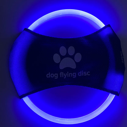 LED Leucht-Frisbee für Hunde
